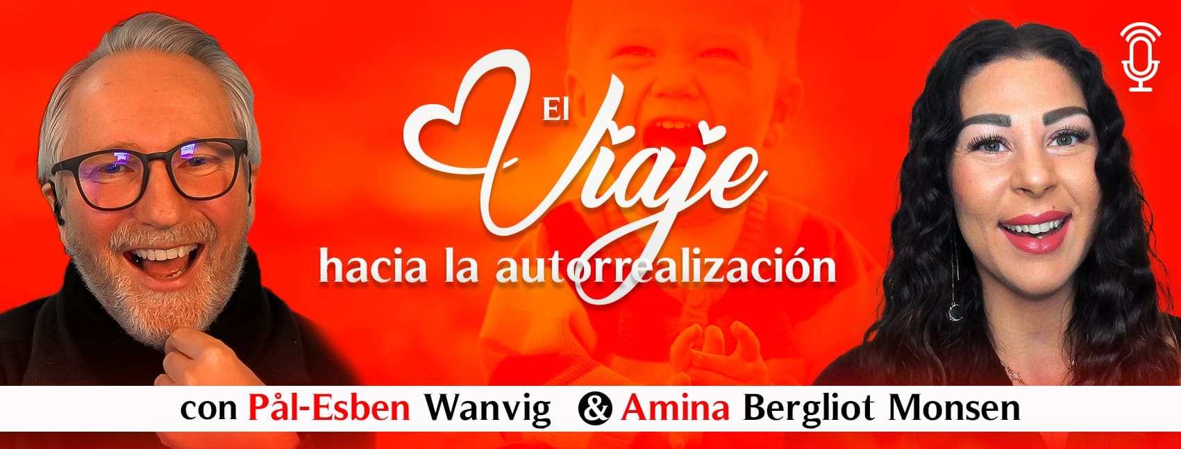 El viaje hacia la autorrealización, el pódcast de Pål-Esben Wanvig y Amina Bergliot Monsen.