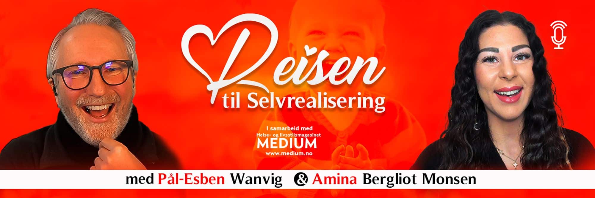 Reisen til selvrealisering med Pål-Esben Wanvig og Amina Bergliot Monsen, i samarbeid med magasinet Medium.