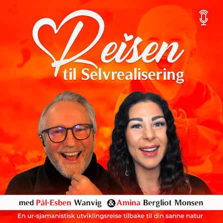 Reisen til selvrealisering, podcastens omslag.